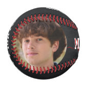 Custom Baseball Geburtstag Personalisiertes Foto G (Vorderseite Links)