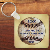 Custom Baseball Keychains, Baseball Gastgeschenke, Schlüsselanhänger (Vorderseite)