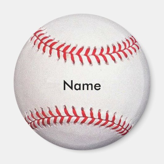 Custom Baseball Magnet (Vorne)