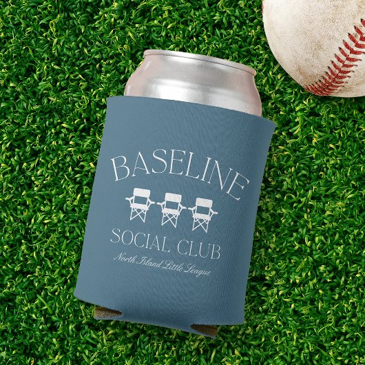 Custom Baseball Mama Baseline Social Club Dosenkühler