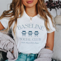 Custom Baseball Mama Baseline Social Club
