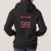 Custom Baseball Mama Squad Hoodie | Baseball-Gesch (Rückseite)