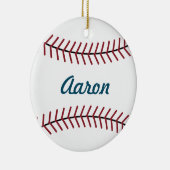 Custom Baseball Ornament (Rechts)