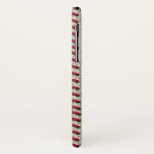 Custom Baseball Player Customizable Number Name Case-Mate iPhone Hülle (Hinten/Links)