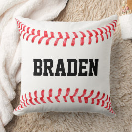 Custom Baseball Throw Pillow Kissen