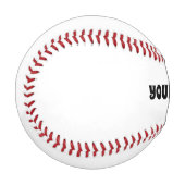 CUSTOM BASEBALLPERSONALISIERT FÜR CHRISTMAS BASEBALL (Vorderseite Links)