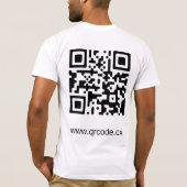 Custom Basic Bella Leinwand T-Shirt (Rückseite)