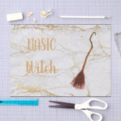Custom BASIC WITCH Broom Funny Cool Ästhetik Niedl Seidenpapier (Handwerk)