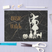 Custom BASIC WITCH Cat Funny Cool Ästhetik Niedlic Seidenpapier (Handwerk)