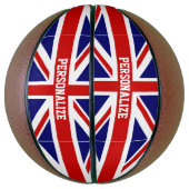 Custom Basketball Britische Union Jack Flag (Vertikal)