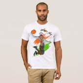 Custom Basketball Foto - King of Baskets T-Shirt (Vorne ganz)