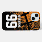 Custom Basketball Jersey Nummer cool Case Mate (Rückseite (Horizontal))