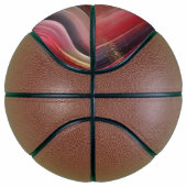 Custom Basketball mit Abstrakter Kunst (Rechts)