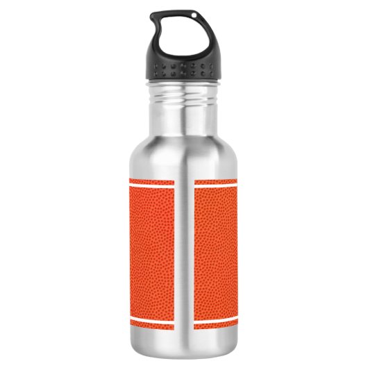 Custom Basketball Modern Kids  Edelstahlflasche (Rückseite)