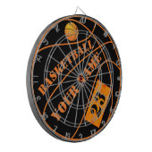 Custom Basketball Personalisiert Dartscheibe (Vorderseite Links)