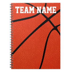 Custom Basketball Player, Coach oder Team Notebook Notizblock