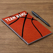 Custom Basketball Player, Coach oder Team Notebook Notizblock