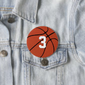 Custom Basketball Player Jersey Nummer oder Buchst Button (Beispiel)