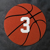Custom Basketball Player Jersey Nummer oder Buchst Button
