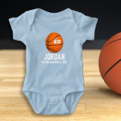 Custom Basketball Player & Team Name Jersey # Jahr Baby Strampler