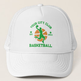 Custom Basketball Team Player Trucker Hat-Geschenk Truckerkappe