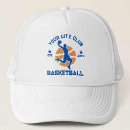 Custom Basketball Team Player Trucker Hat-Geschenk Truckerkappe