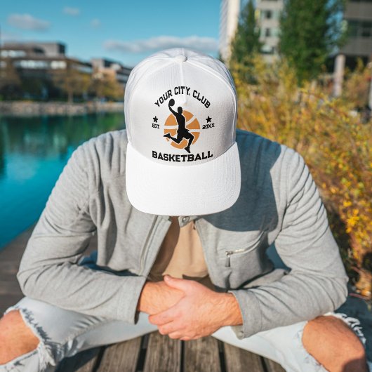 Custom Basketball Team Player Trucker Hat-Geschenk Truckerkappe