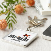 Custom, baskischer Sport Jai Alai / Cesta Punta Lo Schlüsselanhänger (Seite)