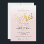 CUSTOM Bat Mitzvah Invite blassrosa gold RACHEL Einladung<br><div class="desc">*** HINWEIS - DER GOLDFOLIENeffekt IST EIN DRUCKBILD *** - - - - - - - - - - - - - - - - - - - - - - - - - - - - - - - - - - - - - - - - - -...</div>