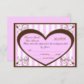 Custom Bat Mitzvah RSVP Cards (Vorne/Hinten)