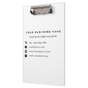 Custom BCompany Personalisiert Business Clipboard Klemmbrett