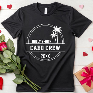 Custom Beach 20. 30. 40. 50. 60 Geburtstagsparty T-Shirt