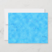 Custom Beach Ball und Pool Umbrella Nautic Mitteilungskarte (Rückseite)