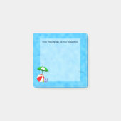 Custom Beach Ball und Pool Umbrett Post es Notizen (Vorderseite)