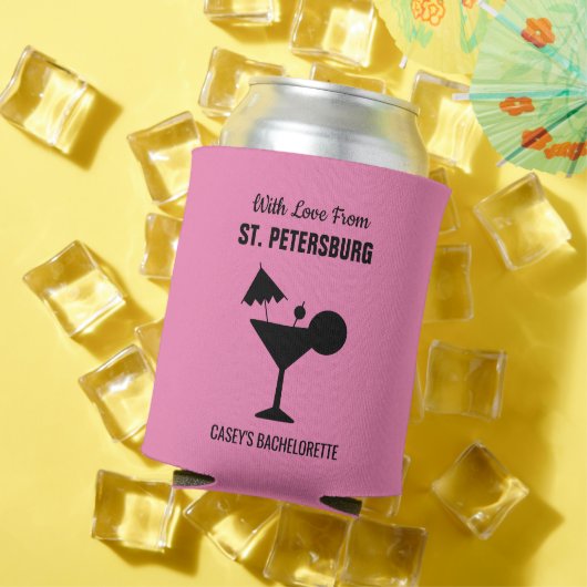 Custom Beach Bridge Junggeselinnen-Abschied Social Dosenkühler (In Situ Sommer)