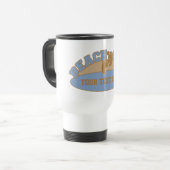 Custom Beach Bum Tasse - wählen Sie Stil, Farbe (Vorderseite Links)