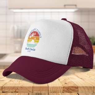 Custom Beach Cruise Family Wiedersehen Matching Re Truckerkappe