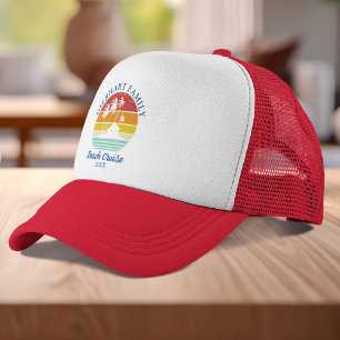 Custom Beach Cruise Family Wiedersehen Matching Re Truckerkappe