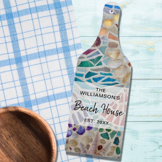 Custom Beach House Schneidebrett