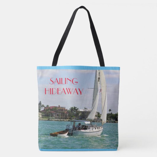 Custom Beach Jumbo Tote Bag Tasche (Vorderseite)