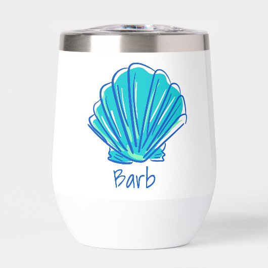 Custom Beach Muschel Girls Wochenende Urlaub (Vorderseite)