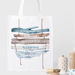Custom Beach, Nautical Coastal Wedeltasche Wiederverwendbare Einkaufstasche<br><div class="desc">Personalisieren Sie wie Sie diese schöne Strand Küsten / nautische Hochzeitstasche oder Empfang Gefallen Tasche! Passen Sie Text an, wie Sie möchten, unser Text ist nur ein Beispiel. Möglichkeit zur Verwendung von Textfeldern in Vorlagen unter "Diese Vorlage anpassen", um Ihre Nachricht leicht hinzufügen zu können. Wählen Sie "Bearbeiten mit dem...</div>