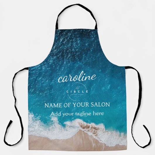 Custom Beach Schürze (Vorderseite)