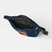 Custom Beach Vacation Niedlich Tropical Palm Tree  Bauchtasche (Offen)