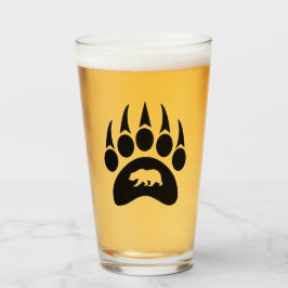 Custom Bear Claw Beer Glass Tumblr Glas
