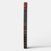 Custom Bear Silhouette Apple iPhone 12 Tough Case (Rückseite / Links)