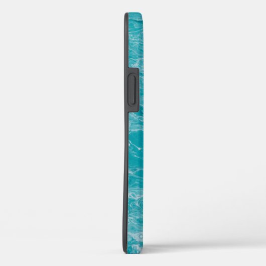 Custom Bear Silhouette Apple iPhone 12 Tough Case (Rückseite / Rechts)