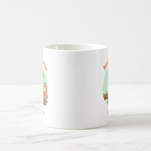 Custom Bearded Dragon Dad Mug Kaffeetasse (Mittel)