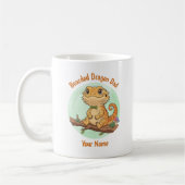 Custom Bearded Dragon Dad Mug Kaffeetasse (Links)
