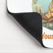 Custom Bearded Dragon Mom Mouse Pad Mousepad (Ecke)